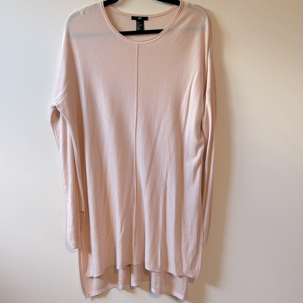 H&M Blush Pink Knit Top